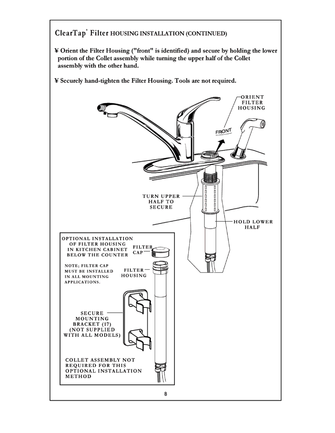 American Standard 4665.003.XXX, 4665.000.XXX manual 