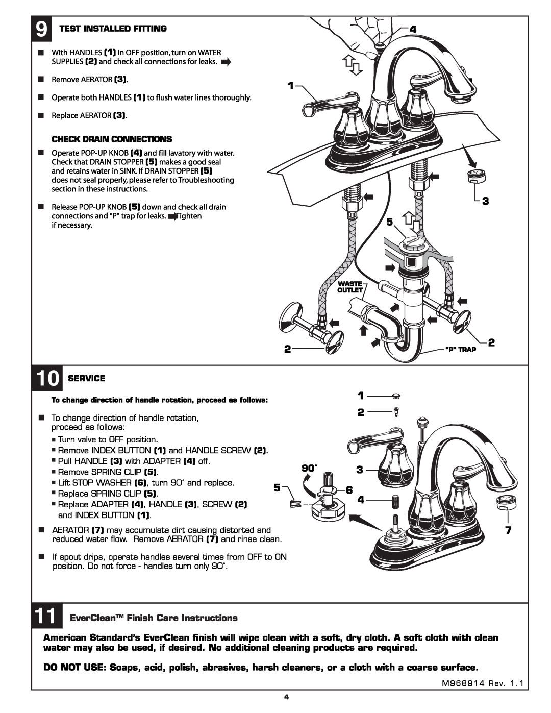 American Standard 6024EZ manual 