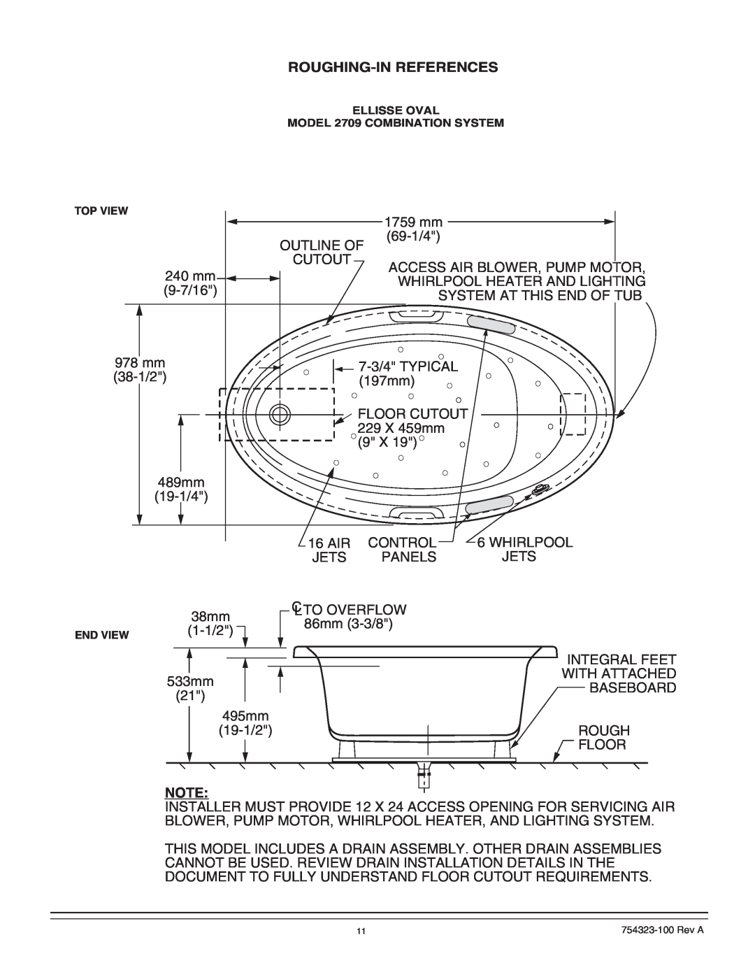 American Standard 754323-100 Rev A, American Standard bath manual Roughing-Inreferences 