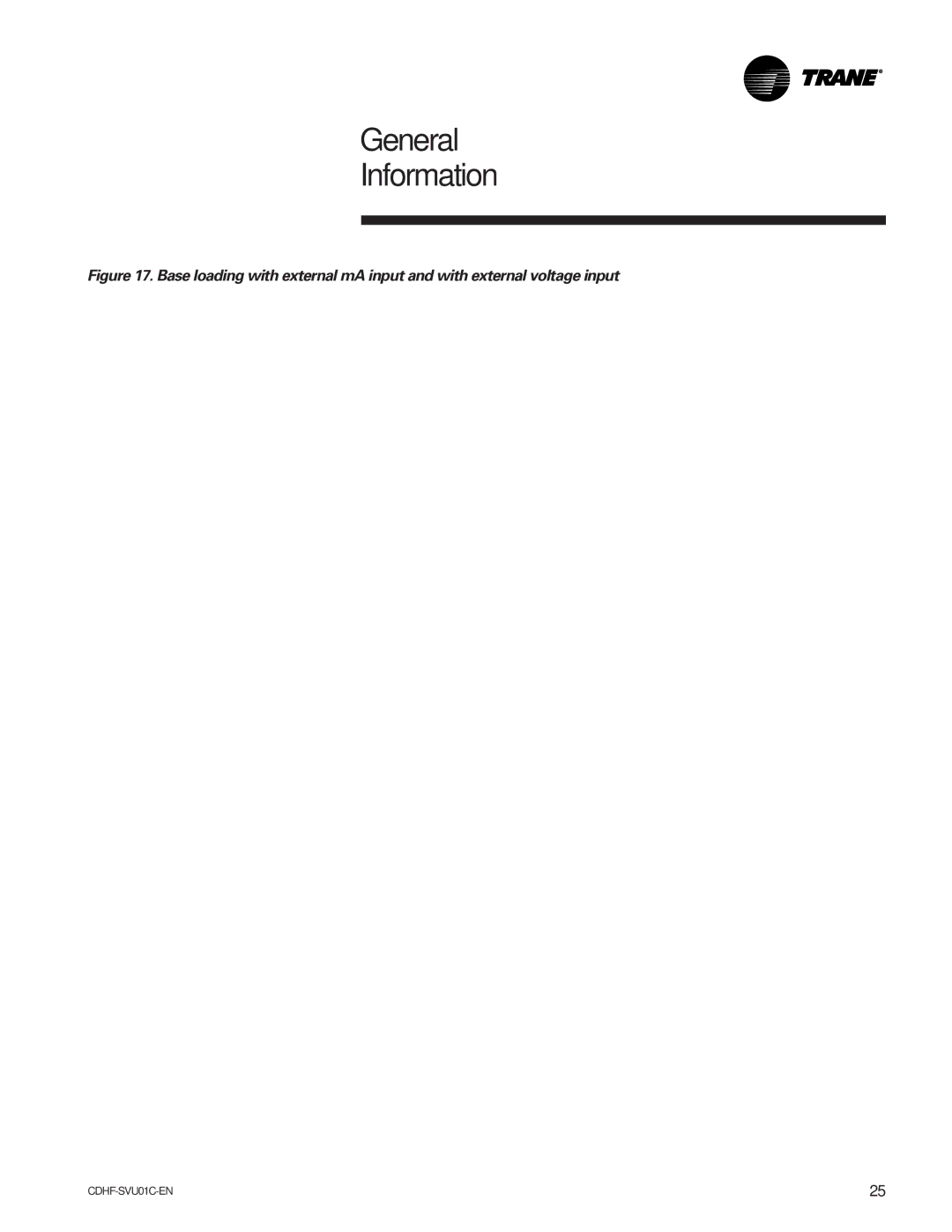 American Standard CH530 manual General Information 