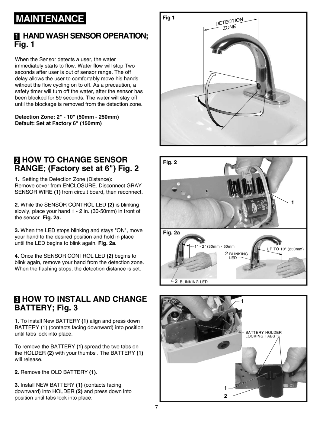 American Standard Proximity Faucet installation instructions 0850*/45--/%$, #55&3JH, Jh JhB, Jh 