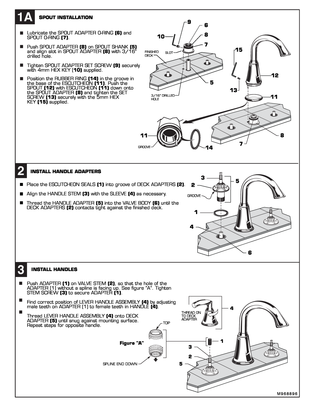 American Standard T038.900 installation instructions 