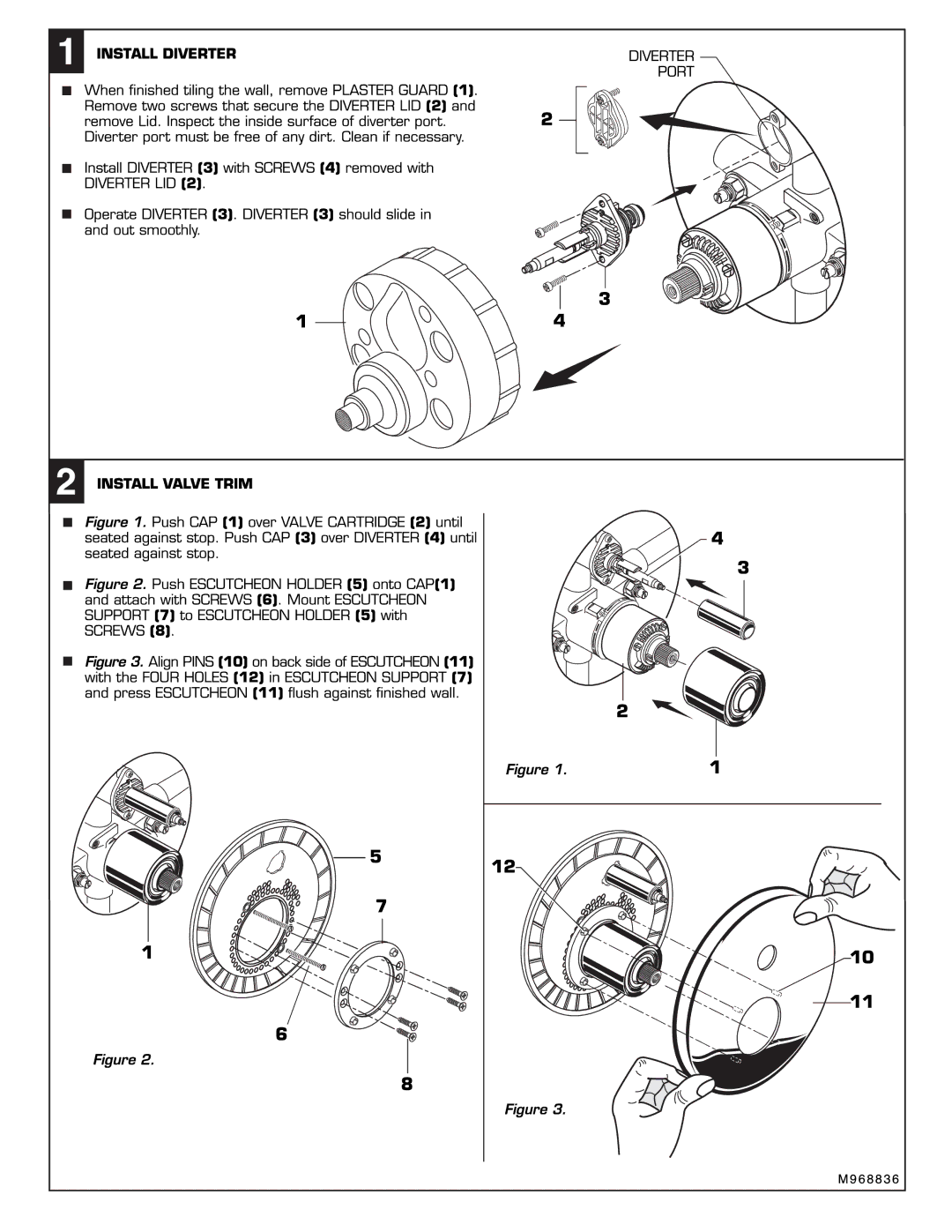 American Standard T064.60X manual 