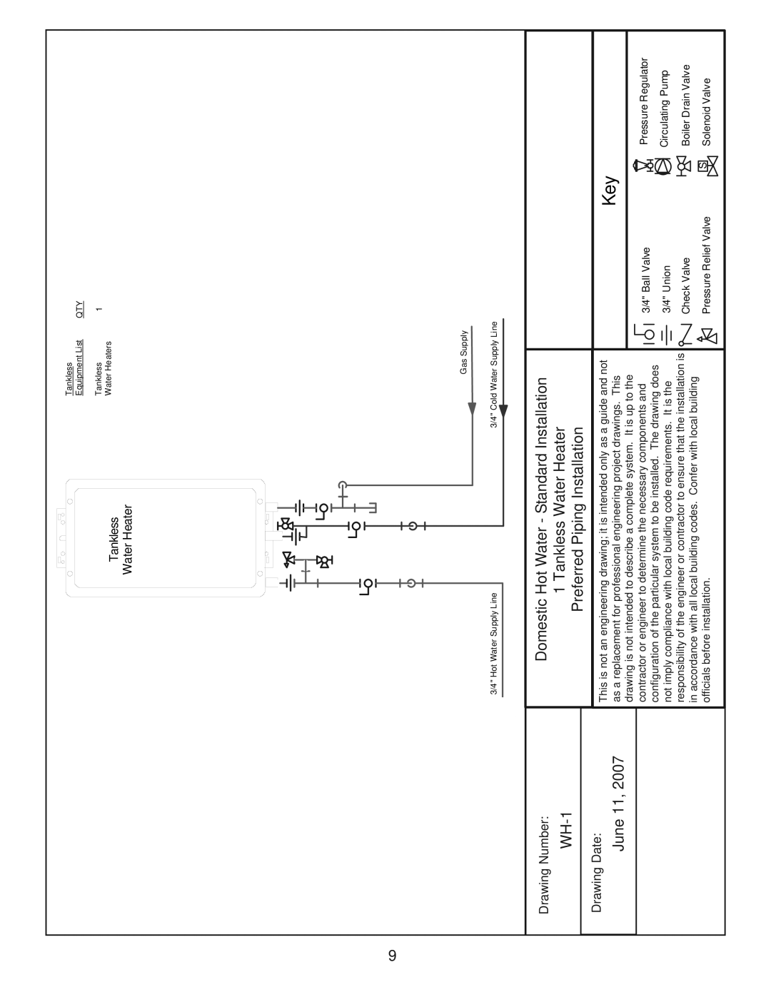 American Water Heater ATO-305-N, ATO-505-N, ATI-705-N, ATI-505-P, ATI-305-N, ATO-305-P, ATI-305-P, ATI-705A-P, ATI-705A-N Key 