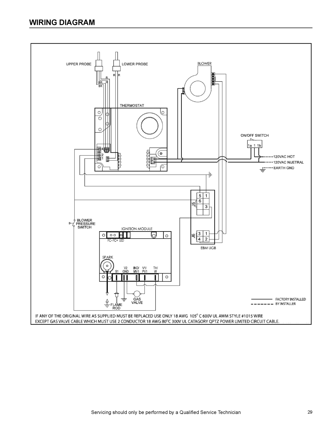 American Water Heater 381T1546NOX, ULTRA LOW NOx SERIES 104, BCL, 381T1206NOX, 395T1806NOX, 395T1996NOX manual Wiring Diagram 