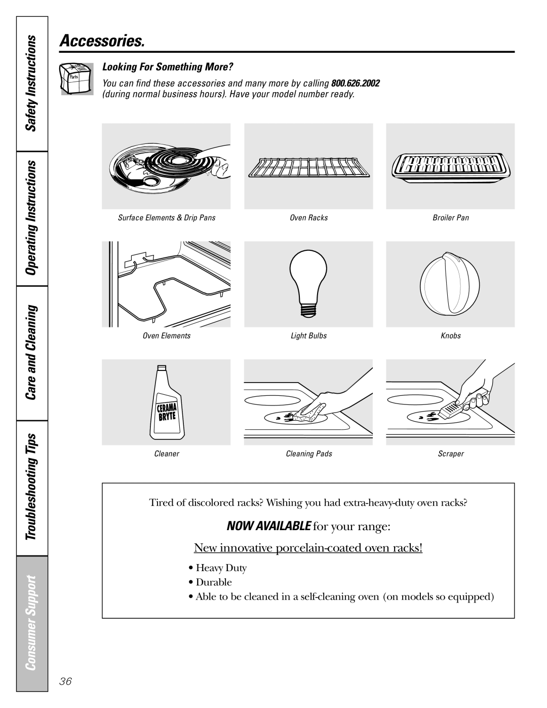 Americana Appliances ABS200 owner manual Accessories, Looking For Something More? 