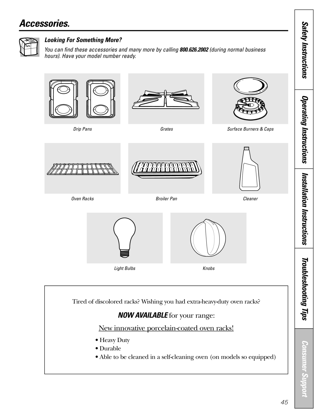 Americana Appliances AGBS300 installation instructions Accessories, Looking For Something More? 