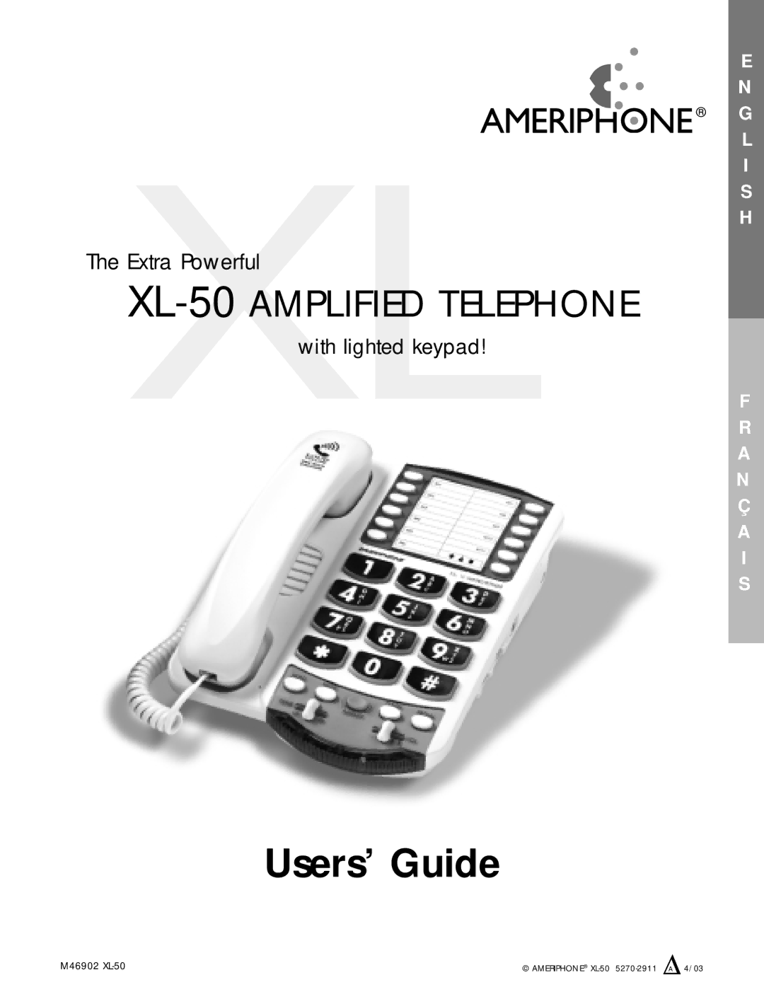 Ameriphone 50 manual Users’ Guide 