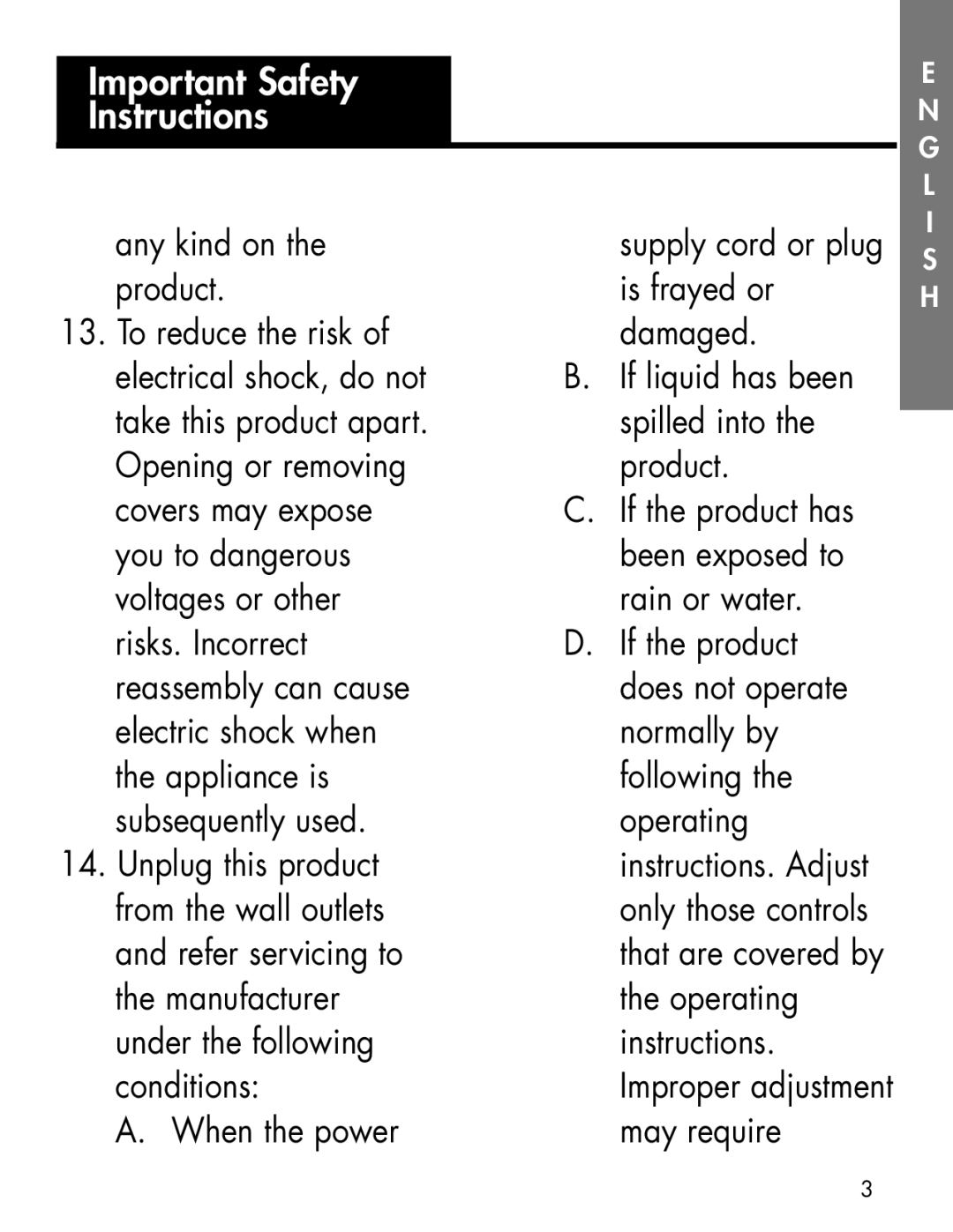 Ameriphone AM-RX2 manual Any kind on the product 