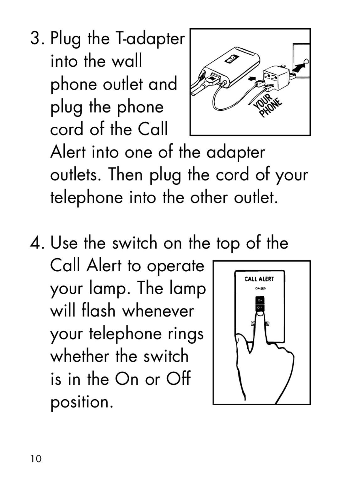 Ameriphone CA-100, CA-200 manual 