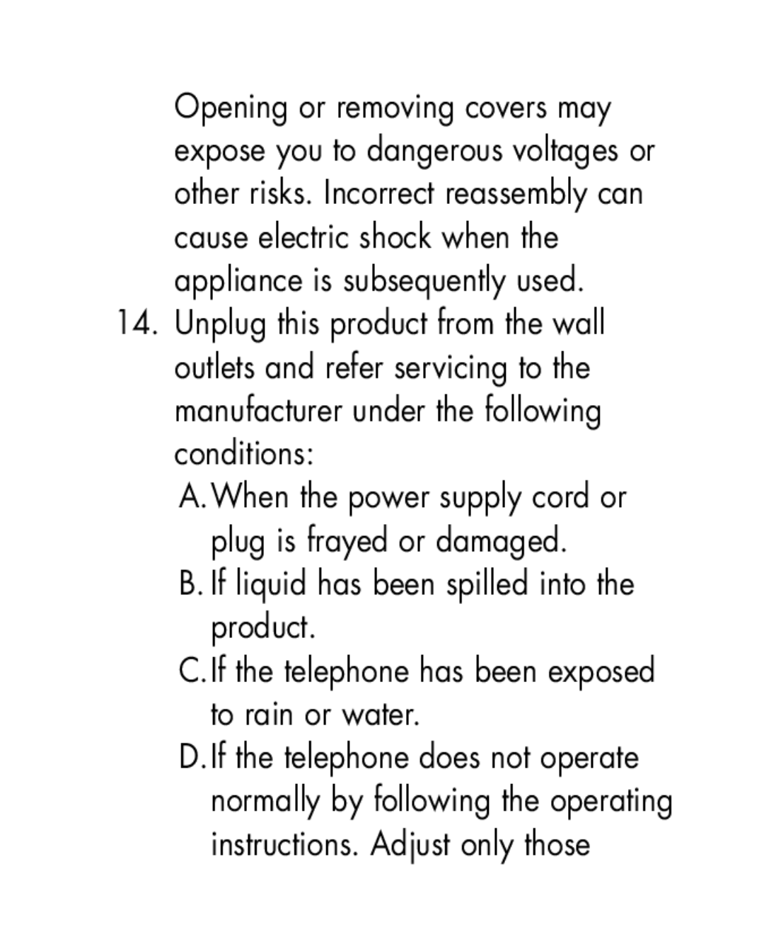 Ameriphone HA30, HA40 manual 