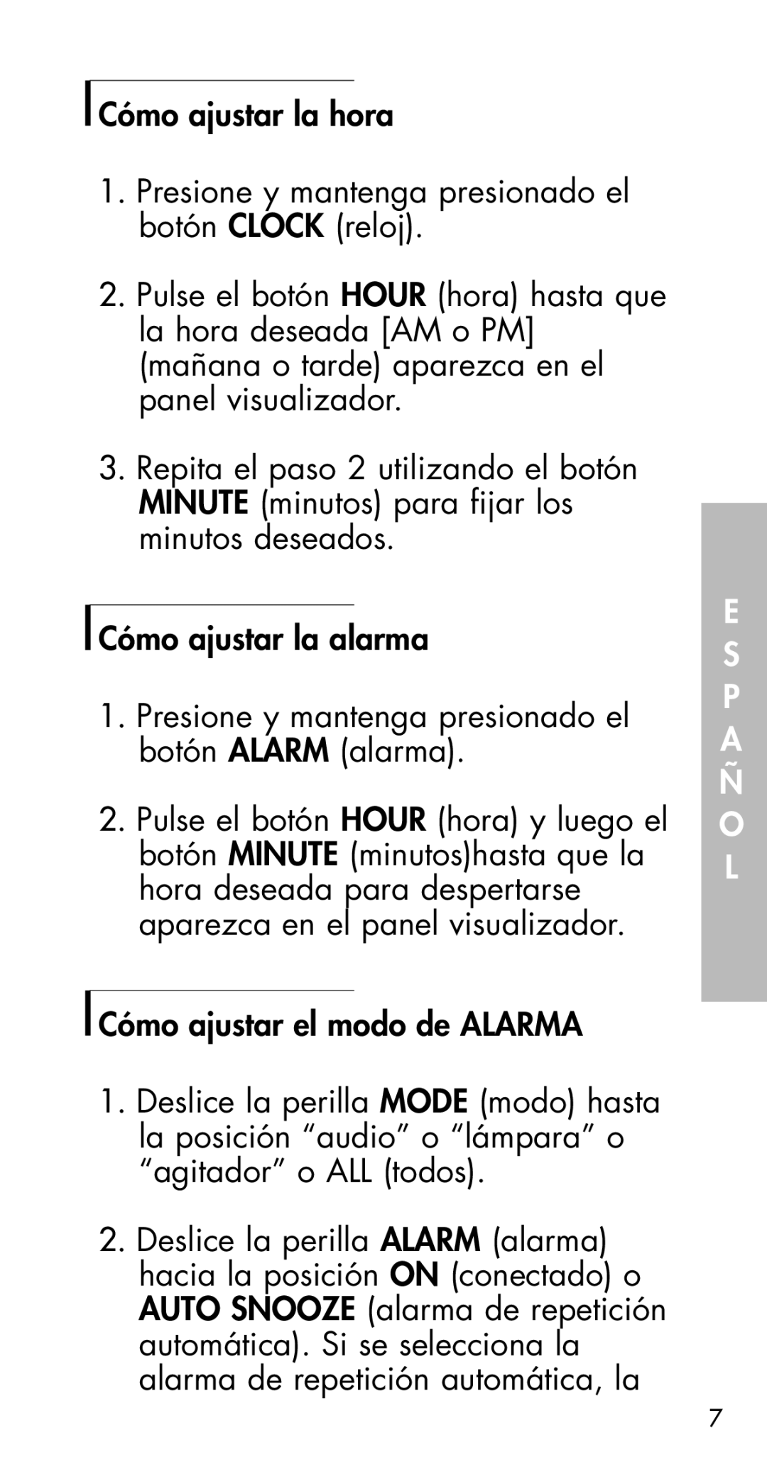 Ameriphone M18599 manual Xxx7 