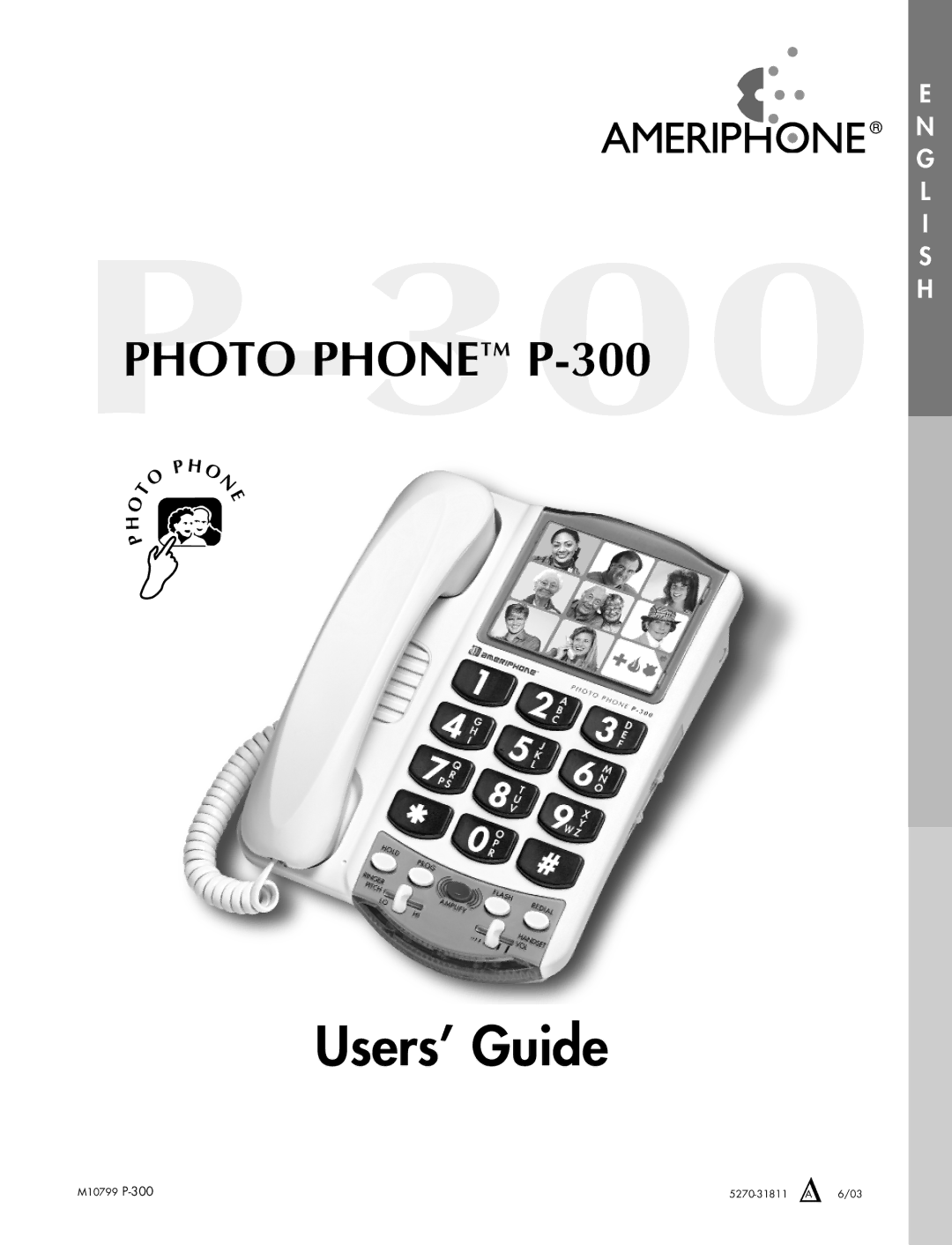 Ameriphone P-300 manual 