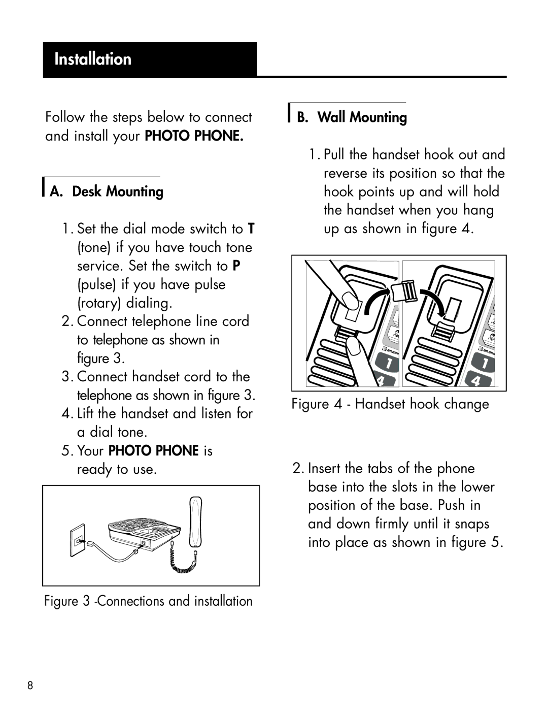 Ameriphone P-300 manual Installation 