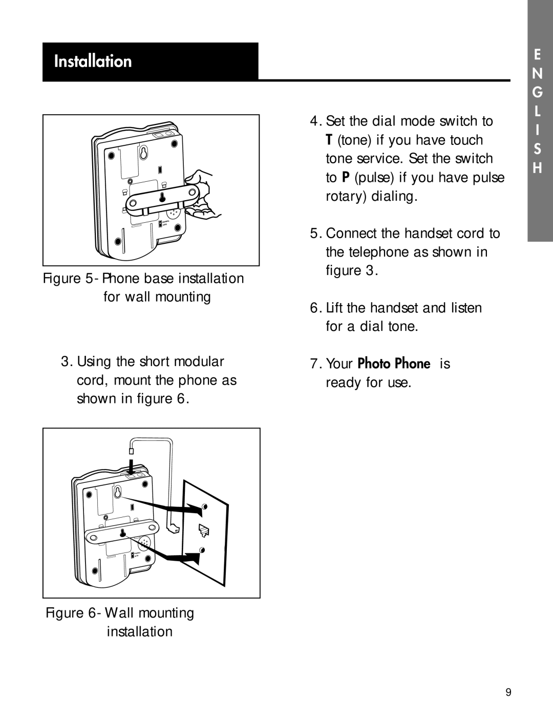 Ameriphone P-300 manual Wall mounting installation 