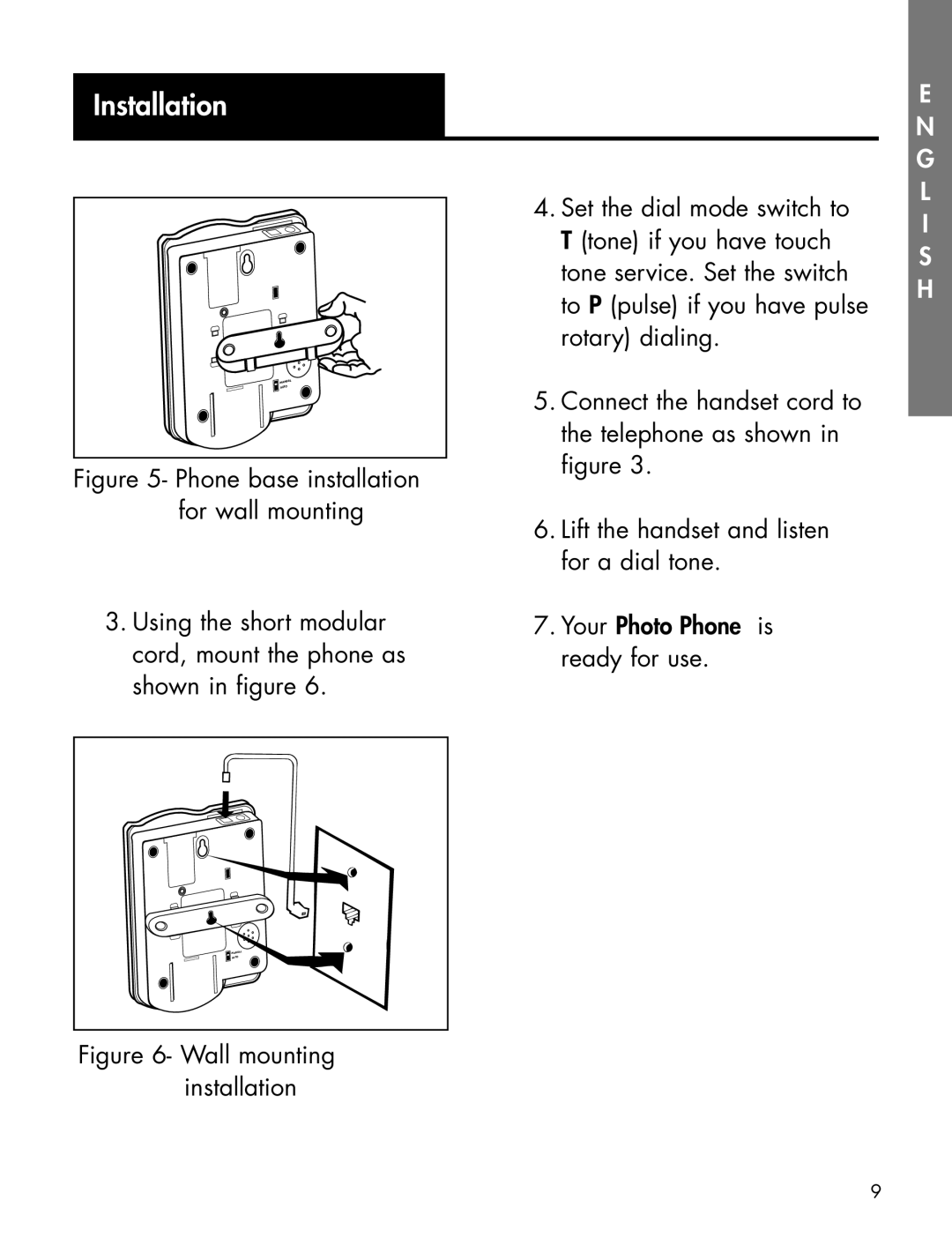 Ameriphone P-300 manual Wall mounting installation 