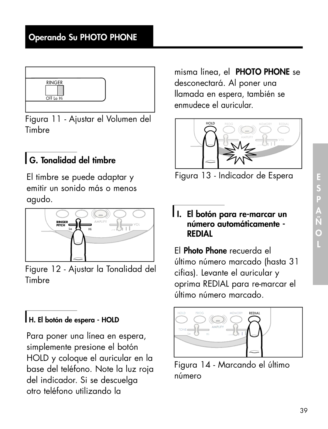 Ameriphone P-300 manual Redial 