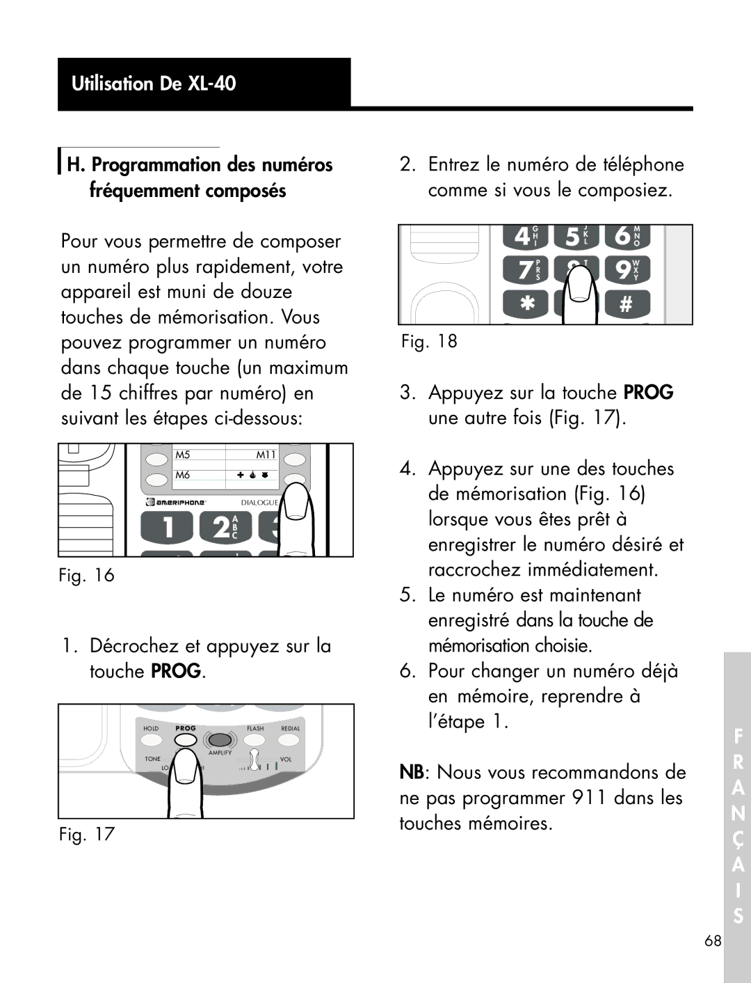 Ameriphone XL-40 manual 2CB 