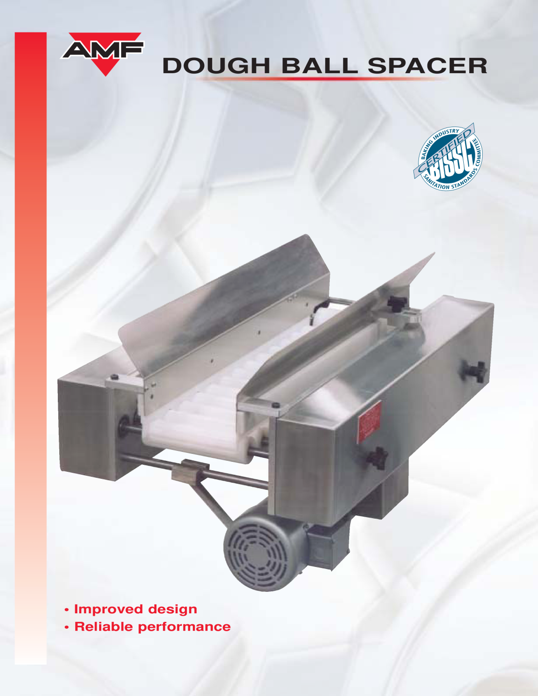 AMF Dough Ball Spacer manual Improved design Reliable performance 