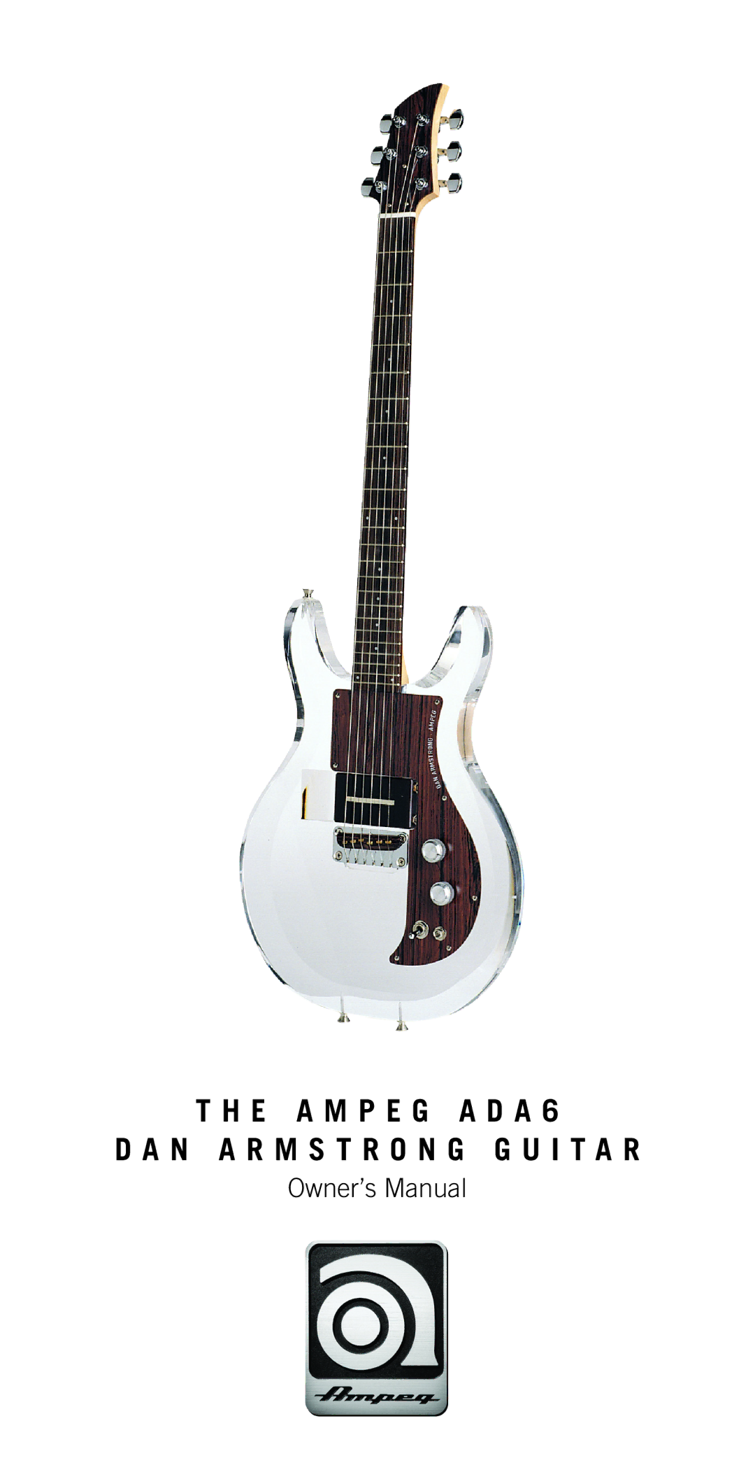 Ampeg ADA6 owner manual N a R M S T R O N G G U I T a R 