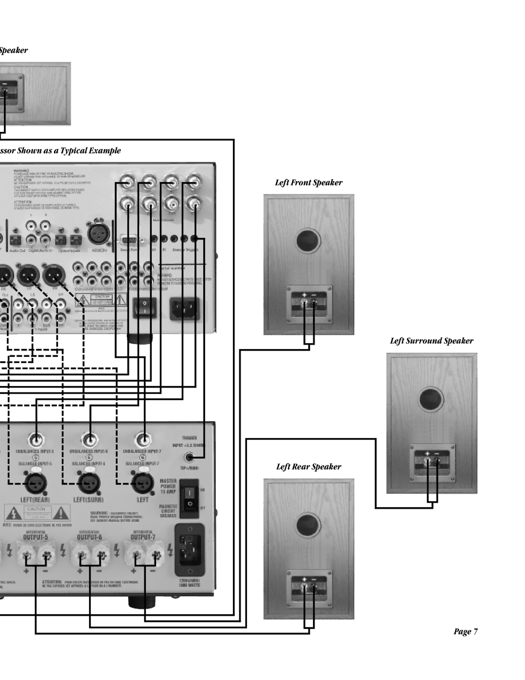 Amplifier Tech AT3000, AT2000 manual 