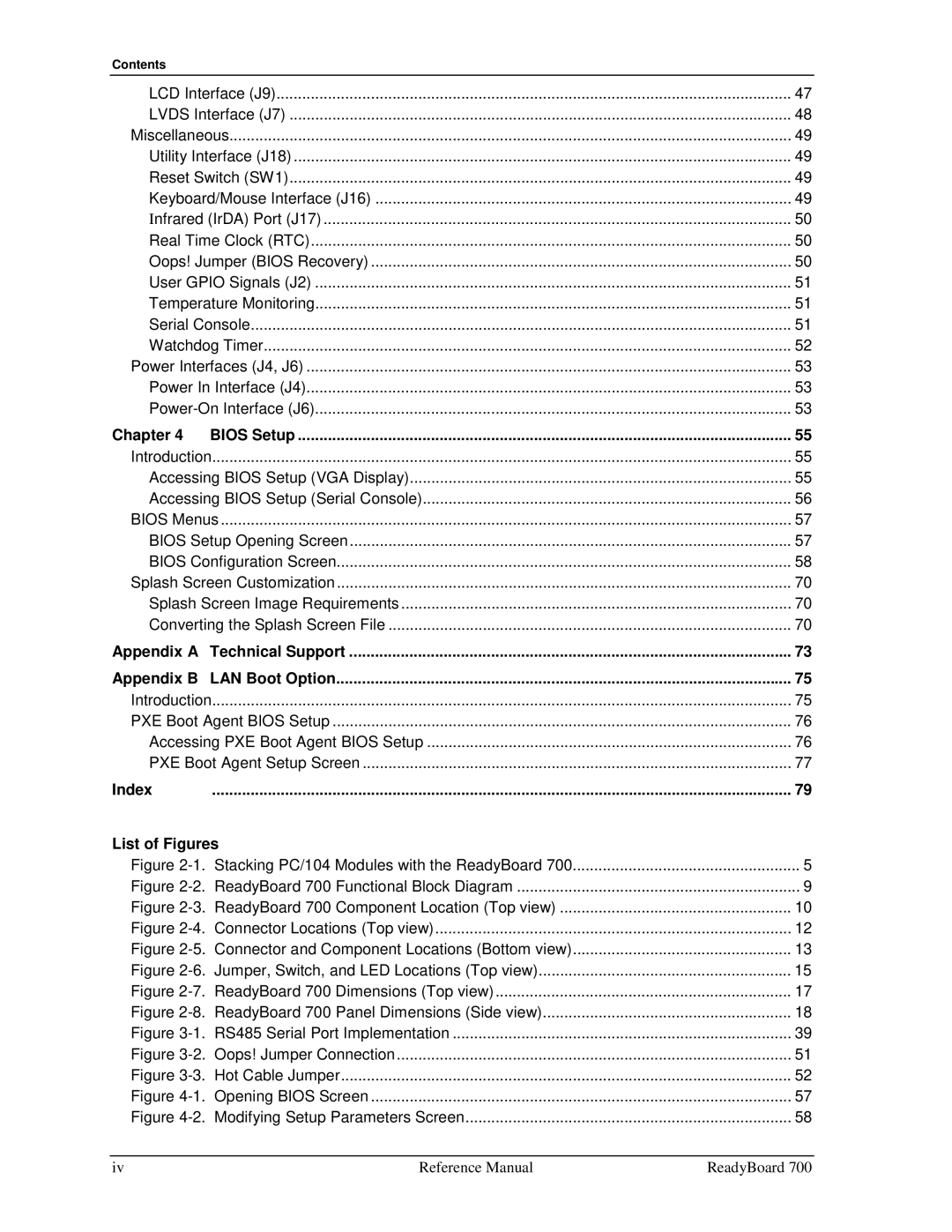 Ampro Corporation 700 manual Appendix a 