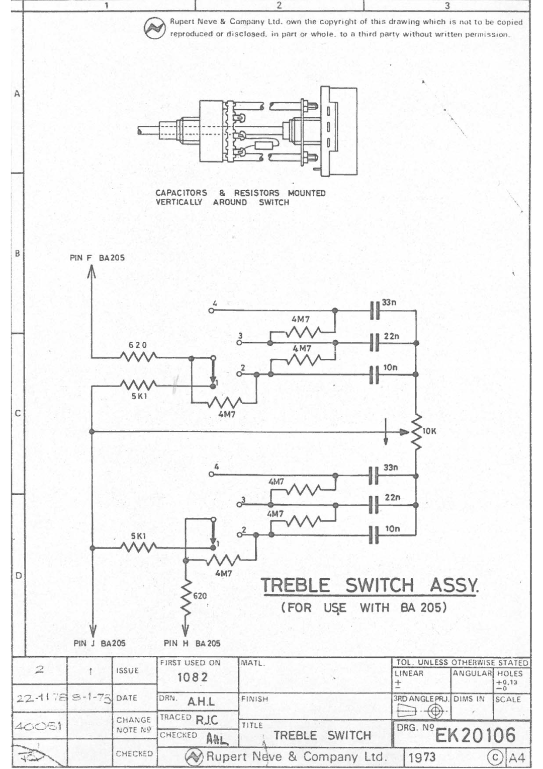 AMS 1073, 1084 specifications 