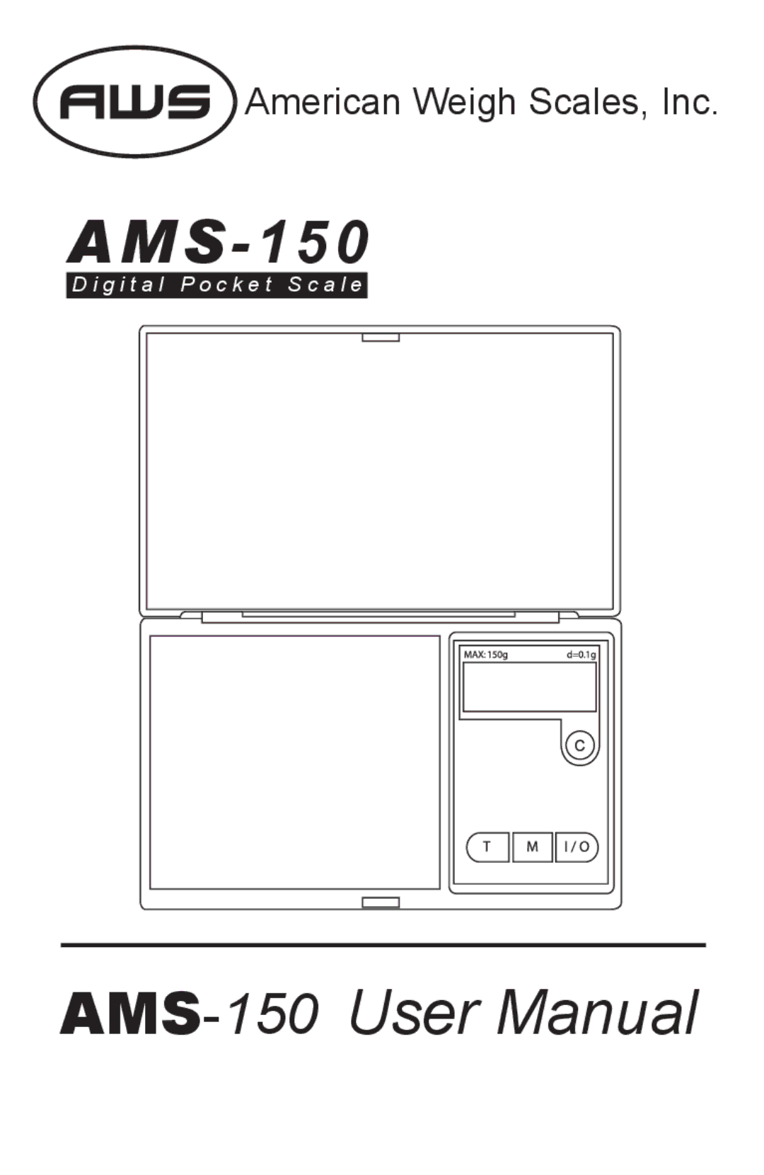 AMS 150 user manual AMS- 1 5 