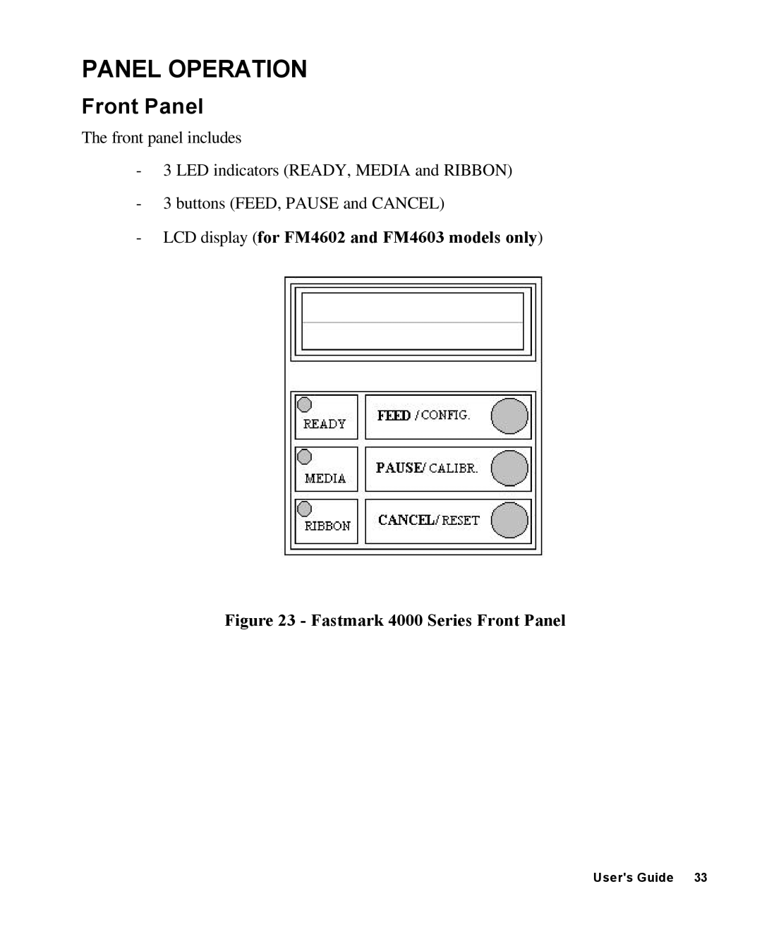 AMT Datasouth 4000 manual Panel Operation, Front Panel 