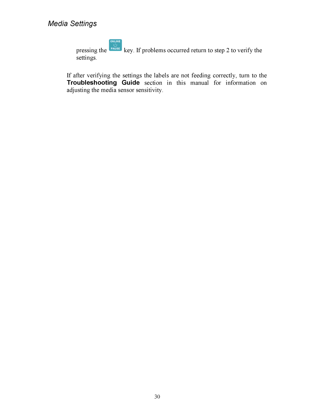 AMT Datasouth 4500 Series manual Pressing the settings 