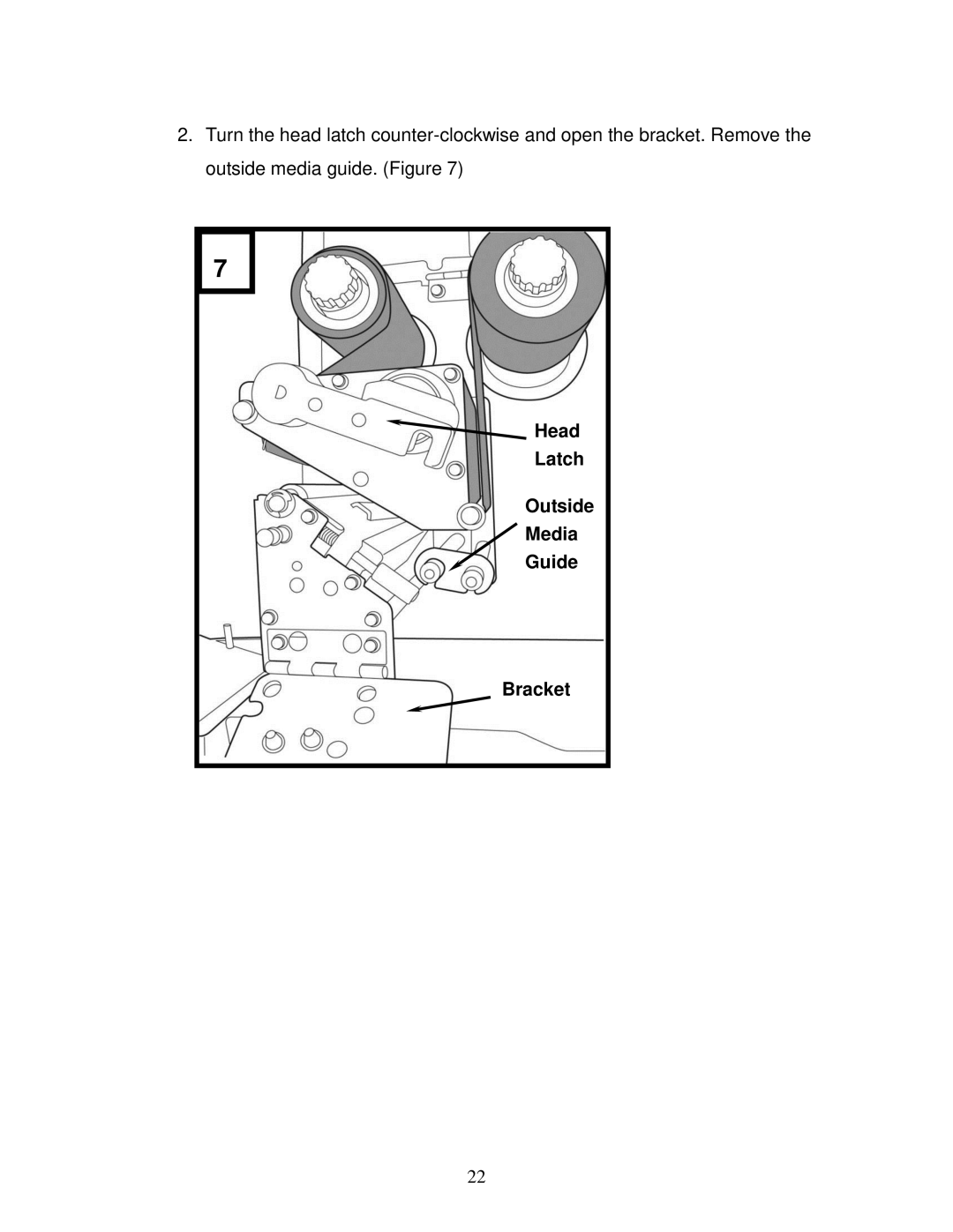 AMT Datasouth 4600 manual Latch, Outside 