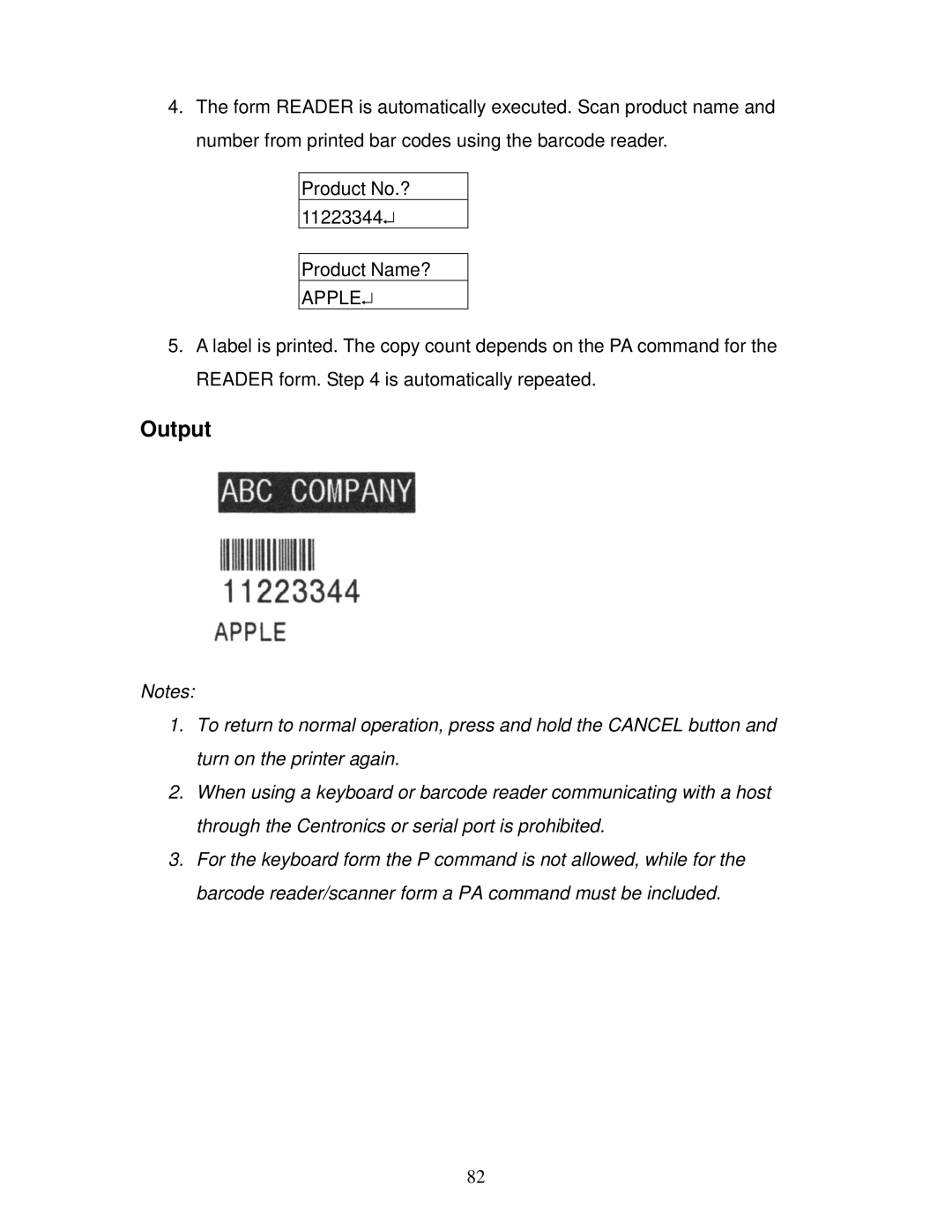 AMT Datasouth 4600 manual Output, Apple 