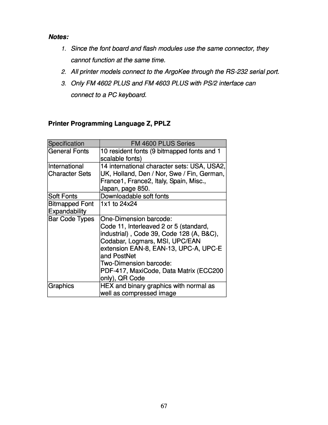 AMT Datasouth 4600 manual Printer Programming Language Z, PPLZ 