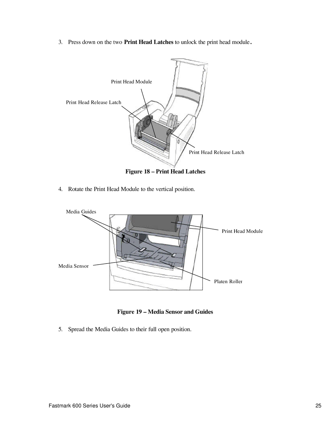 AMT Datasouth 600 manual Media Sensor and Guides 