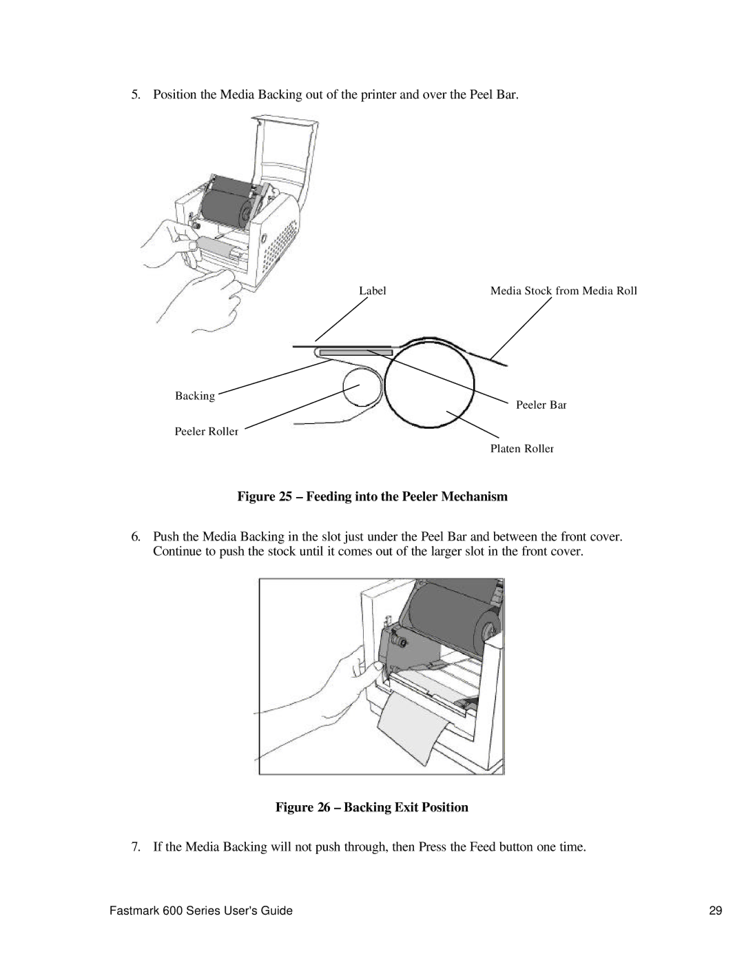 AMT Datasouth 600 manual Feeding into the Peeler Mechanism 