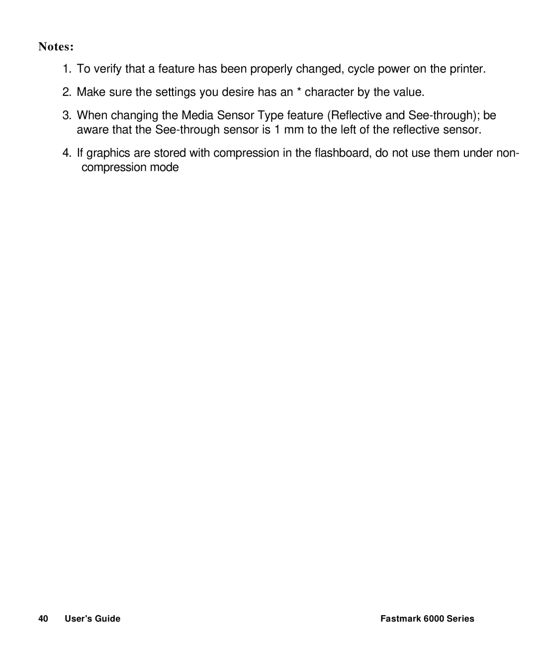 AMT Datasouth manual Users Guide Fastmark 6000 Series 