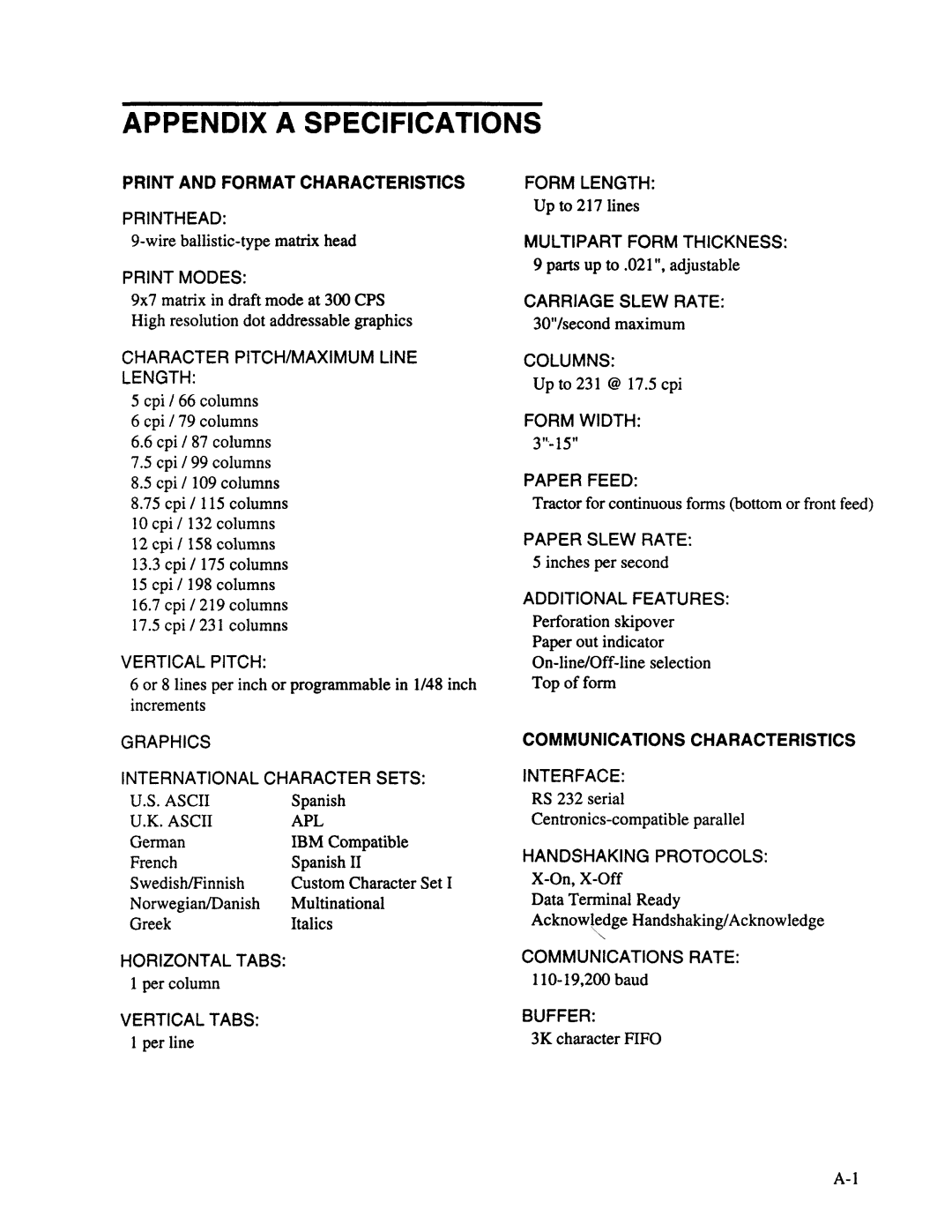 AMT Datasouth XL300 manual 