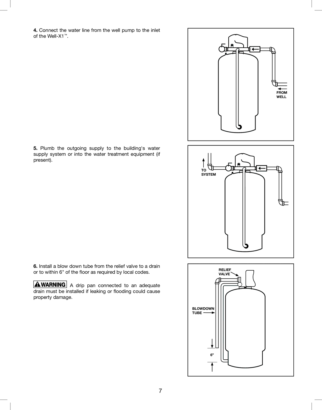 Amtrol WELL-X1, WELL-X-TROL warranty From Well 