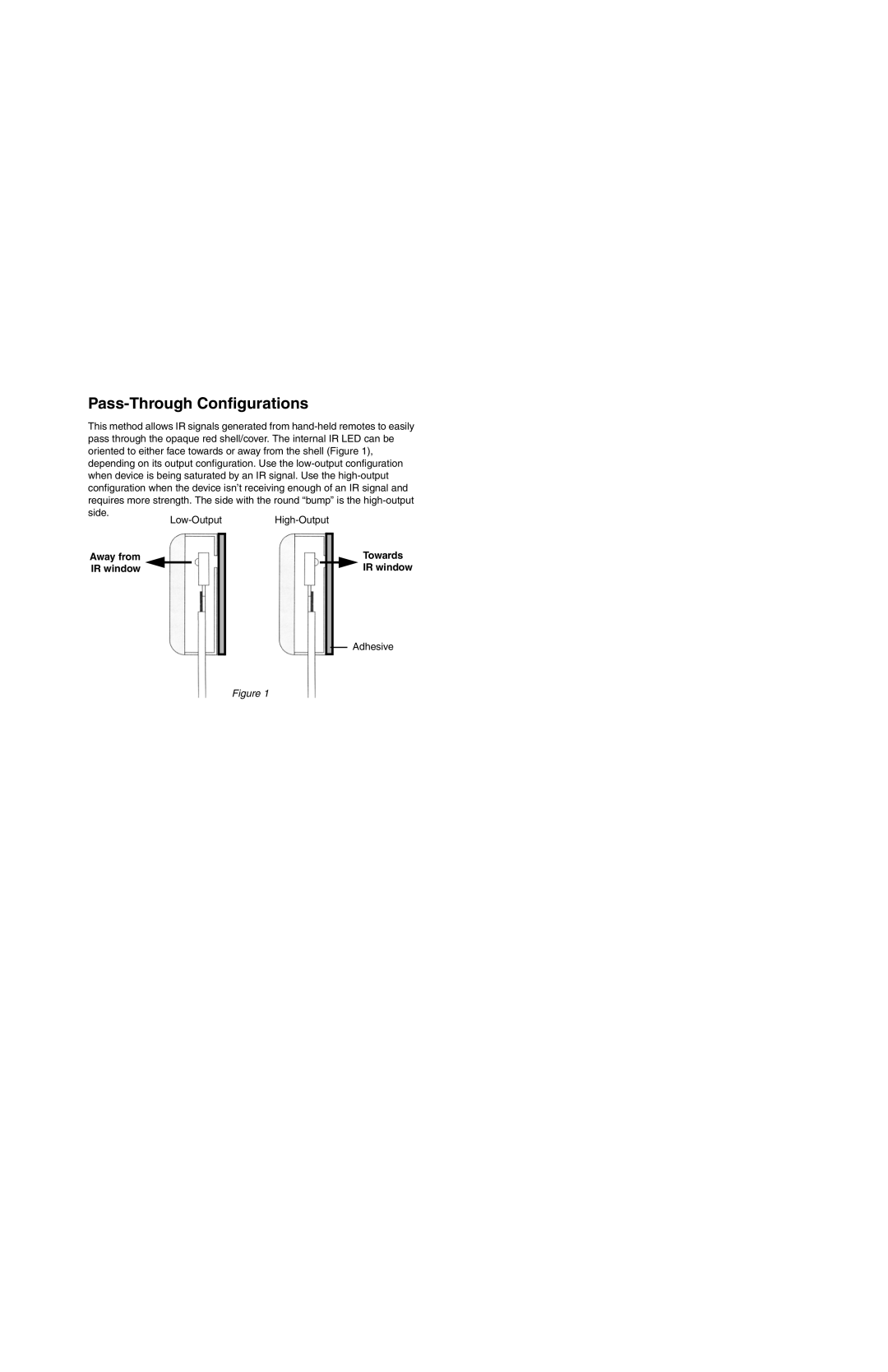 AMX CC-IRC specifications Pass-Through Configurations 