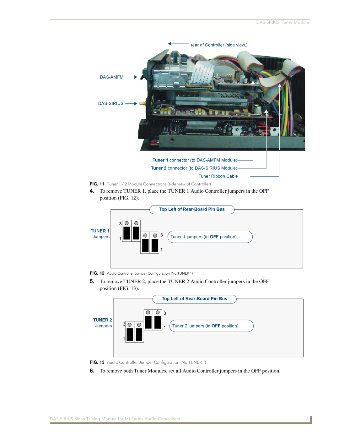 AMX DAS-SIRIUS manual Das-Amfm Das-Sirius 