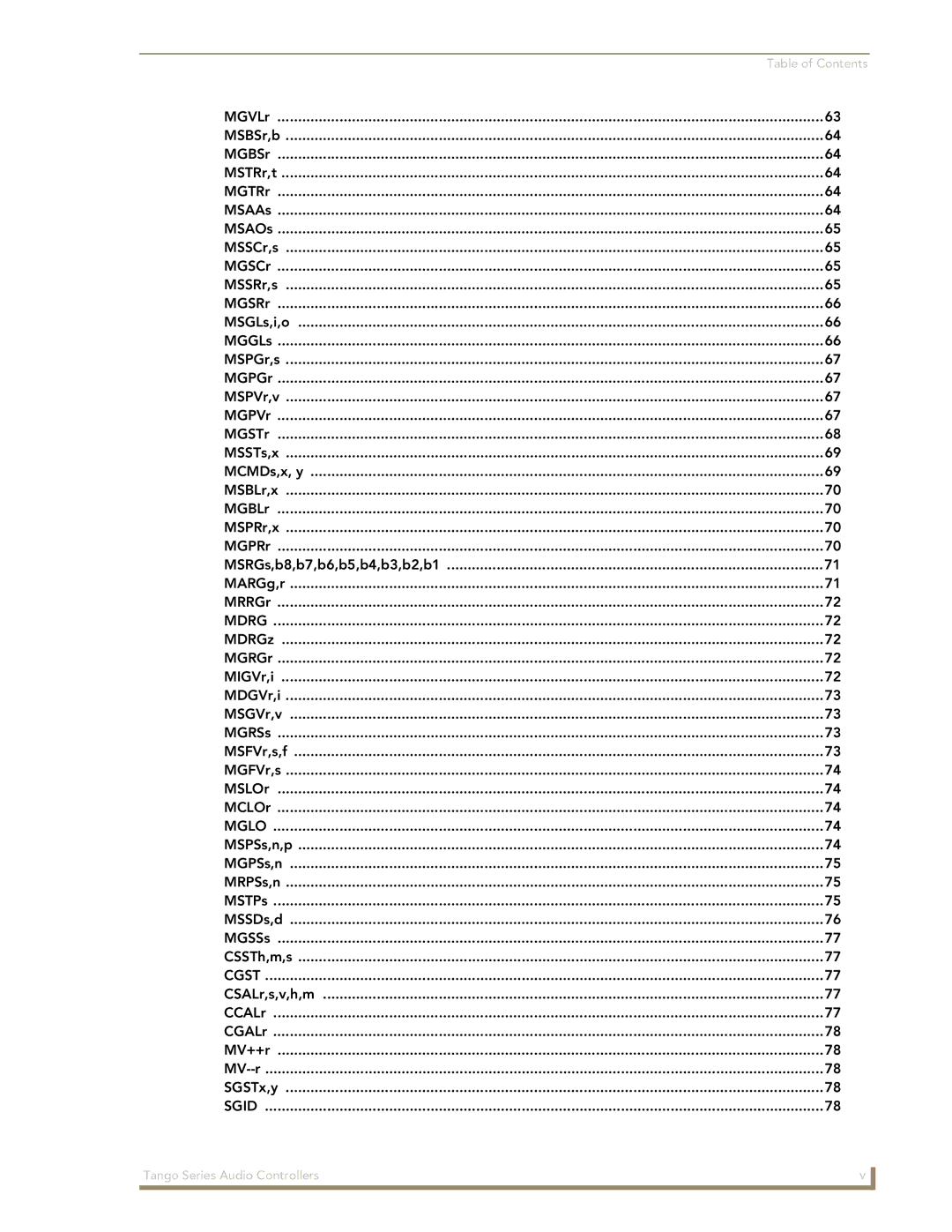 AMX DAS-T0808-SIG, DAS-T0804-SIG manual Mdrg 