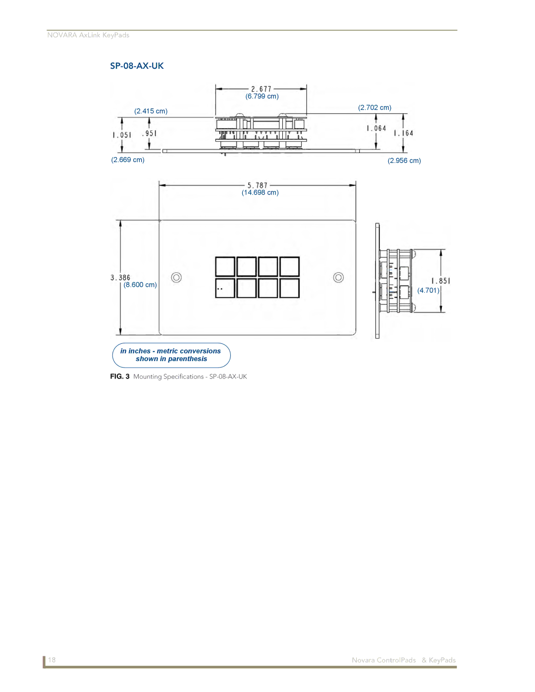 AMX DCS1000, 1000 Series manual SP-08-AX-UK 