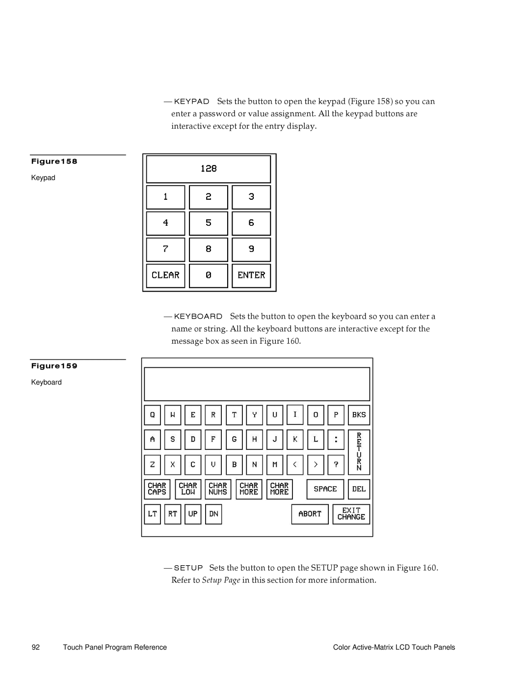 AMX G3 manual Keypad 