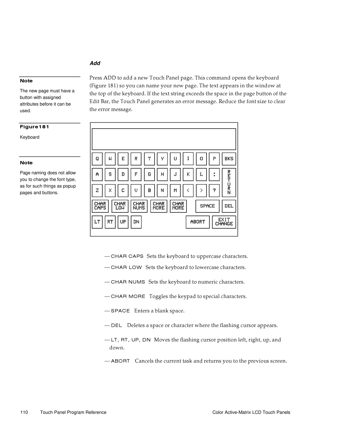 AMX G3 manual Add 