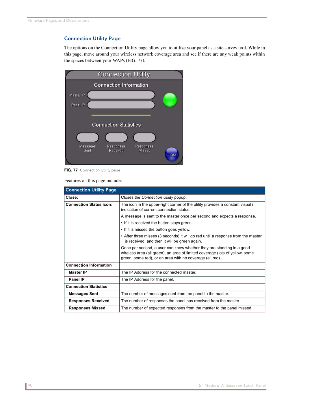 AMX NXD-CV5 manual Connection Utility 