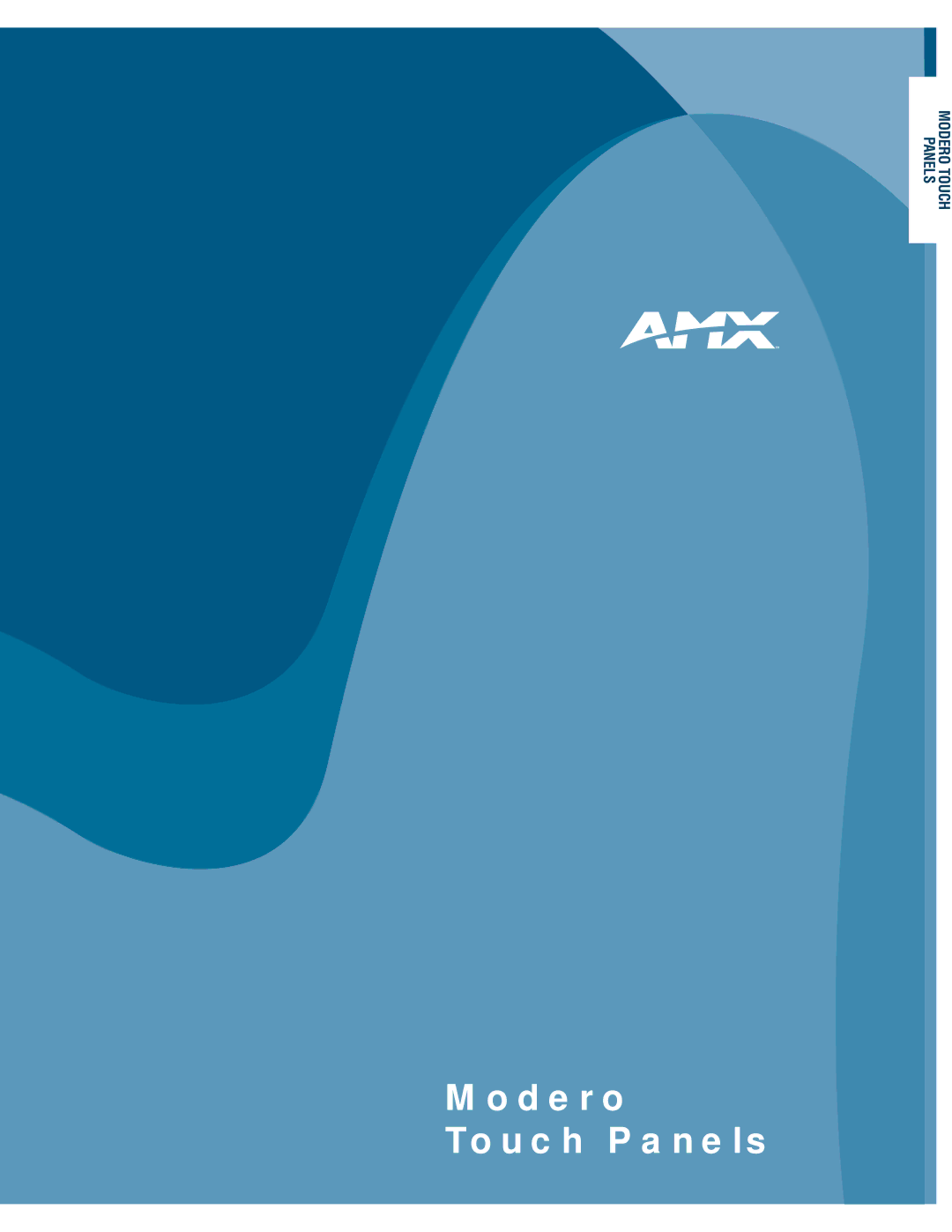 AMX PTM-D15 manual Modero Touch Panels 