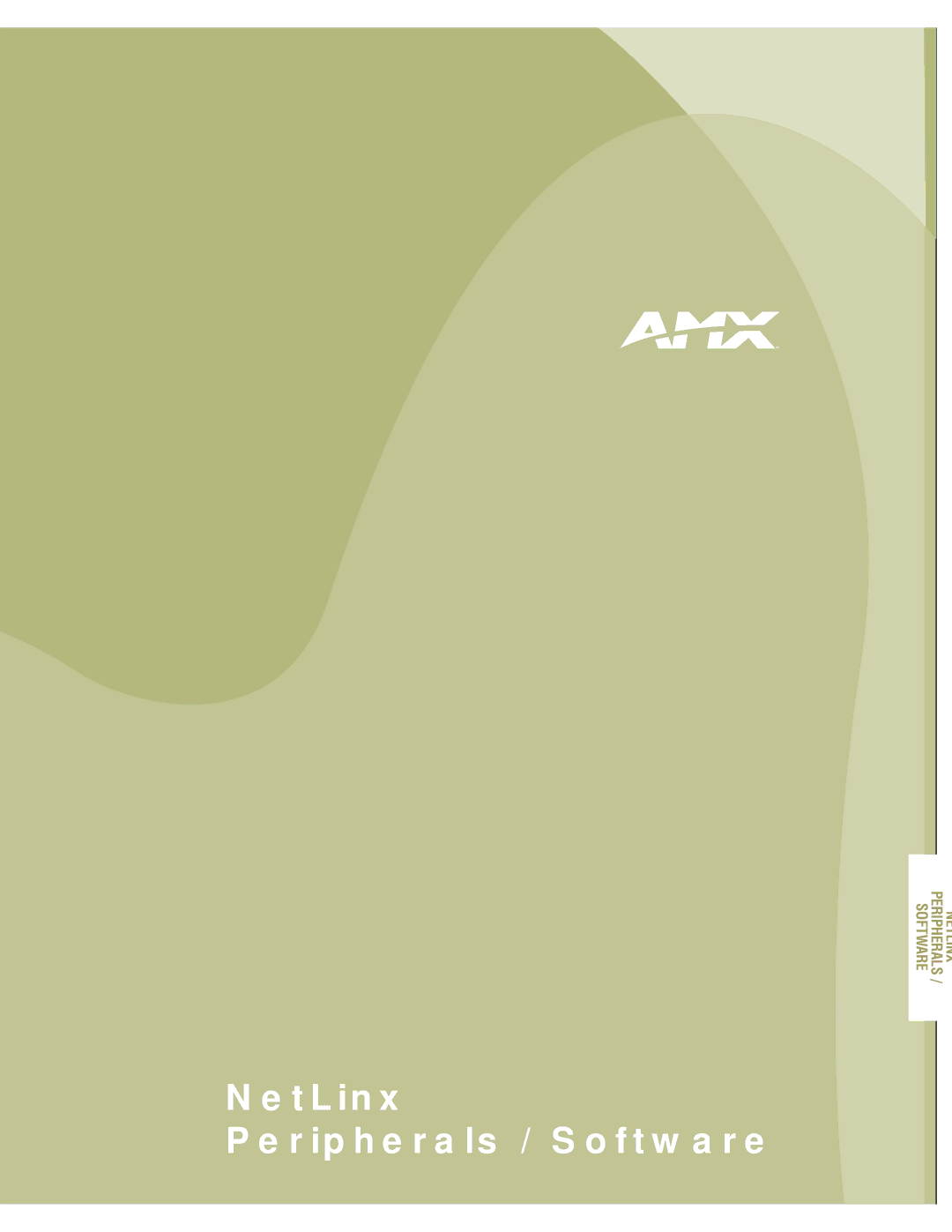 AMX PTM-D15 manual NetLinx Peripherals / Software 