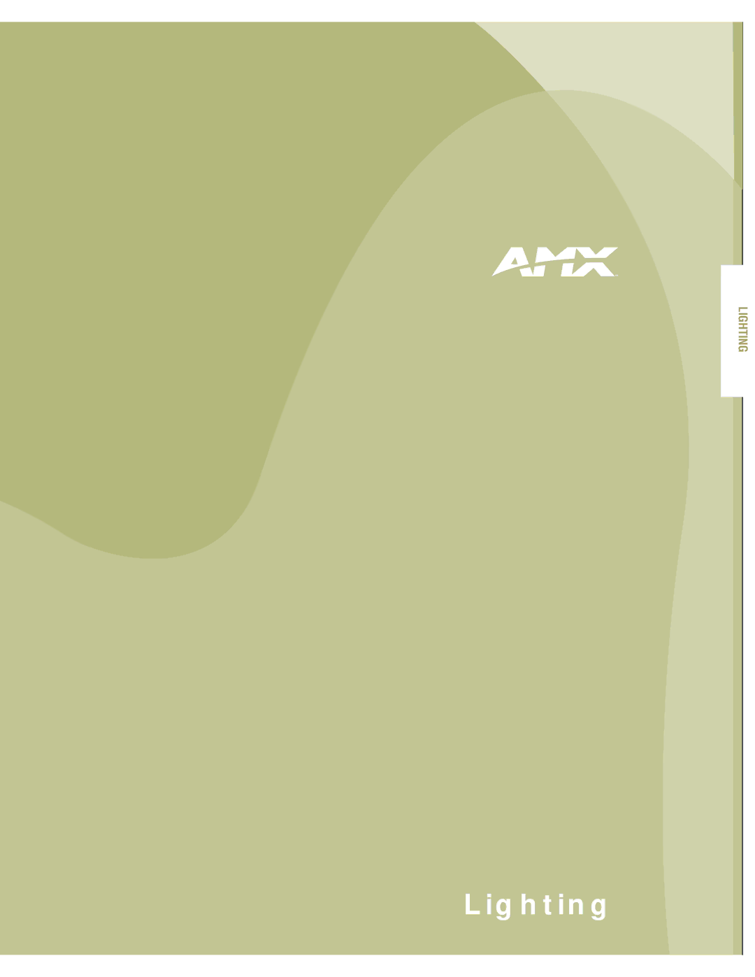 AMX PTM-D15 manual Lighting 