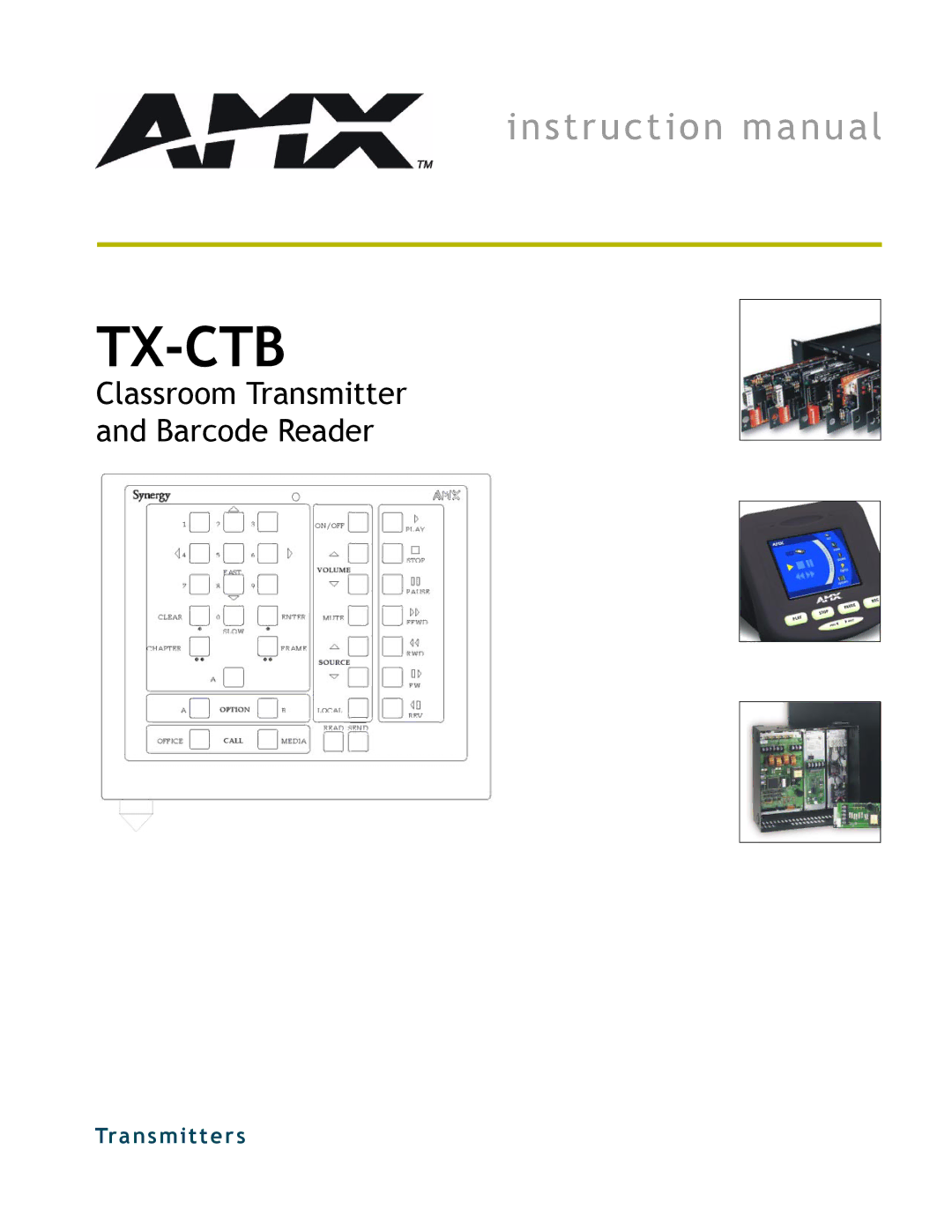 AMX TX-CTB instruction manual Tx-Ctb 