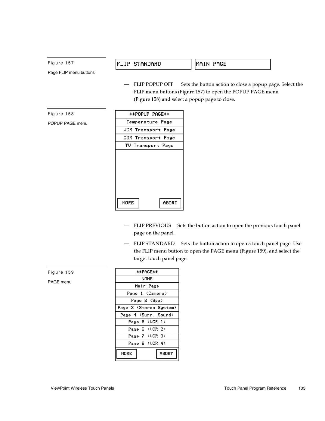 AMX Wireless Touch Panels (Wave Server) instruction manual Select a popup page to close 